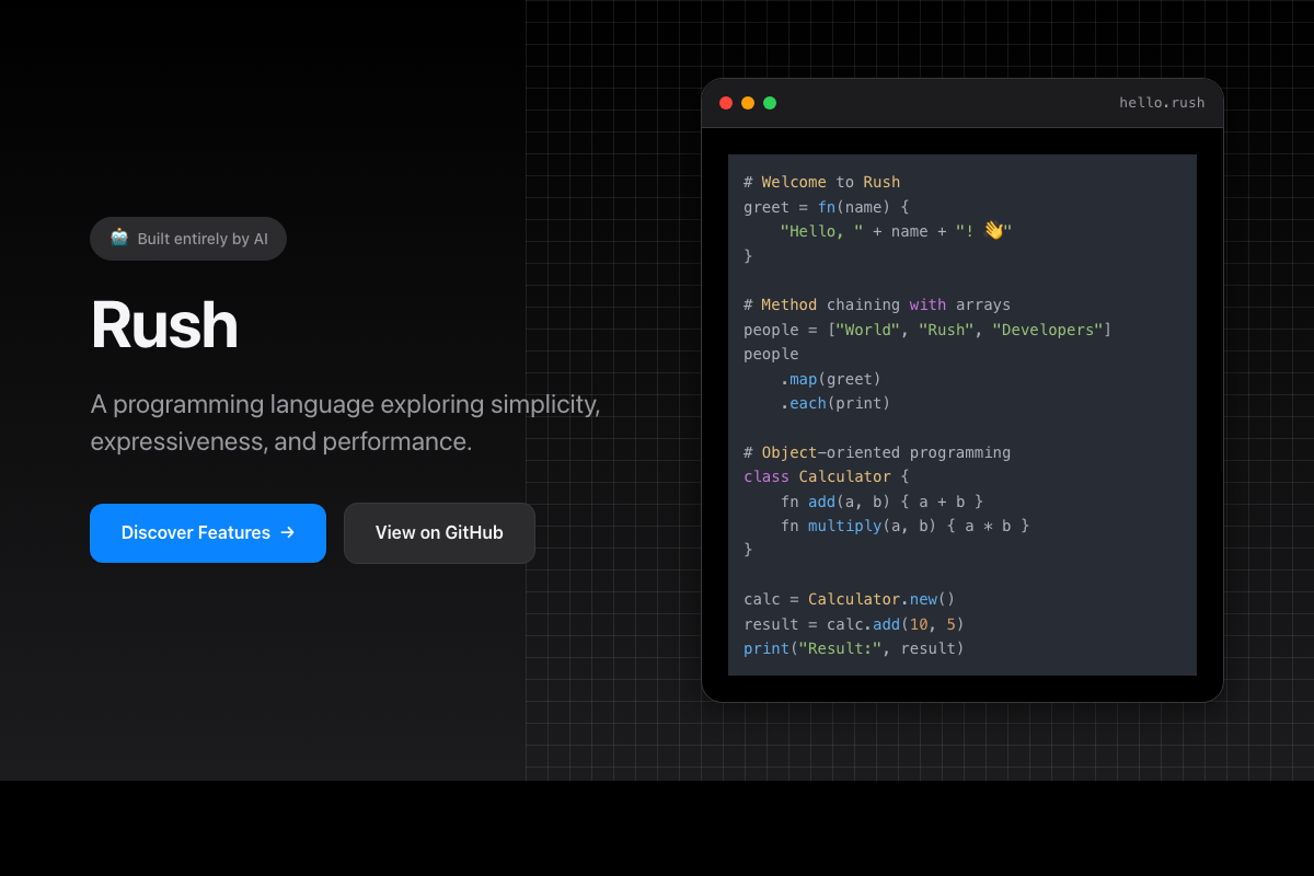 Rush Programming Language